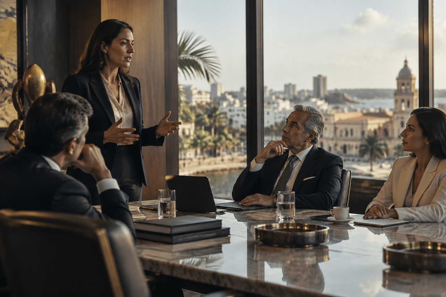 Portada del artículo: Coaching ejecutivo en República Dominicana: qué cambia en empresas familiares · qué cambia en empresas familiares